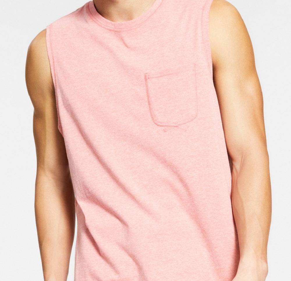 Pijama masculino Sun + Stone Sun Washed Knit Regata Laranja Tamanho XXG