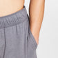 Pijama masculino Sun + Stone Sunwashed Knit Shorts cinza tamanho pequeno