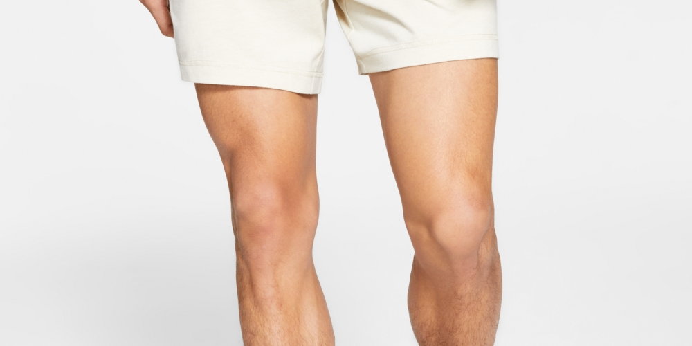 Pijama masculino Sun + Stone Sunwashed Knit Shorts marrom tamanho XX-G