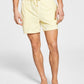 Pijama curto masculino Sun + Stone em malha desbotada, amarelo, tamanho grande
