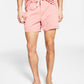 Pijama masculino Sun + Stone Sunwashed Knit, laranja, tamanho médio
