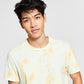 Camisa de dormir confortável Sunburst masculina Sun + Stone, amarela, tamanho extragrande