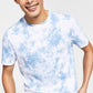 Pijama masculino Sun + Stone com estampa tie-dye, azul, tamanho grande