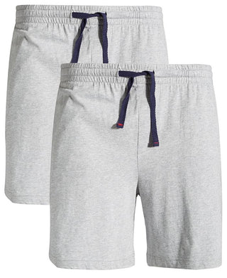 Club Room Men's 2 Pk Solid Pajama Shorts Gray Size X-Large