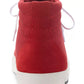 Tênis masculino Sun + Stone Jett cano alto vermelho tamanho 7 M