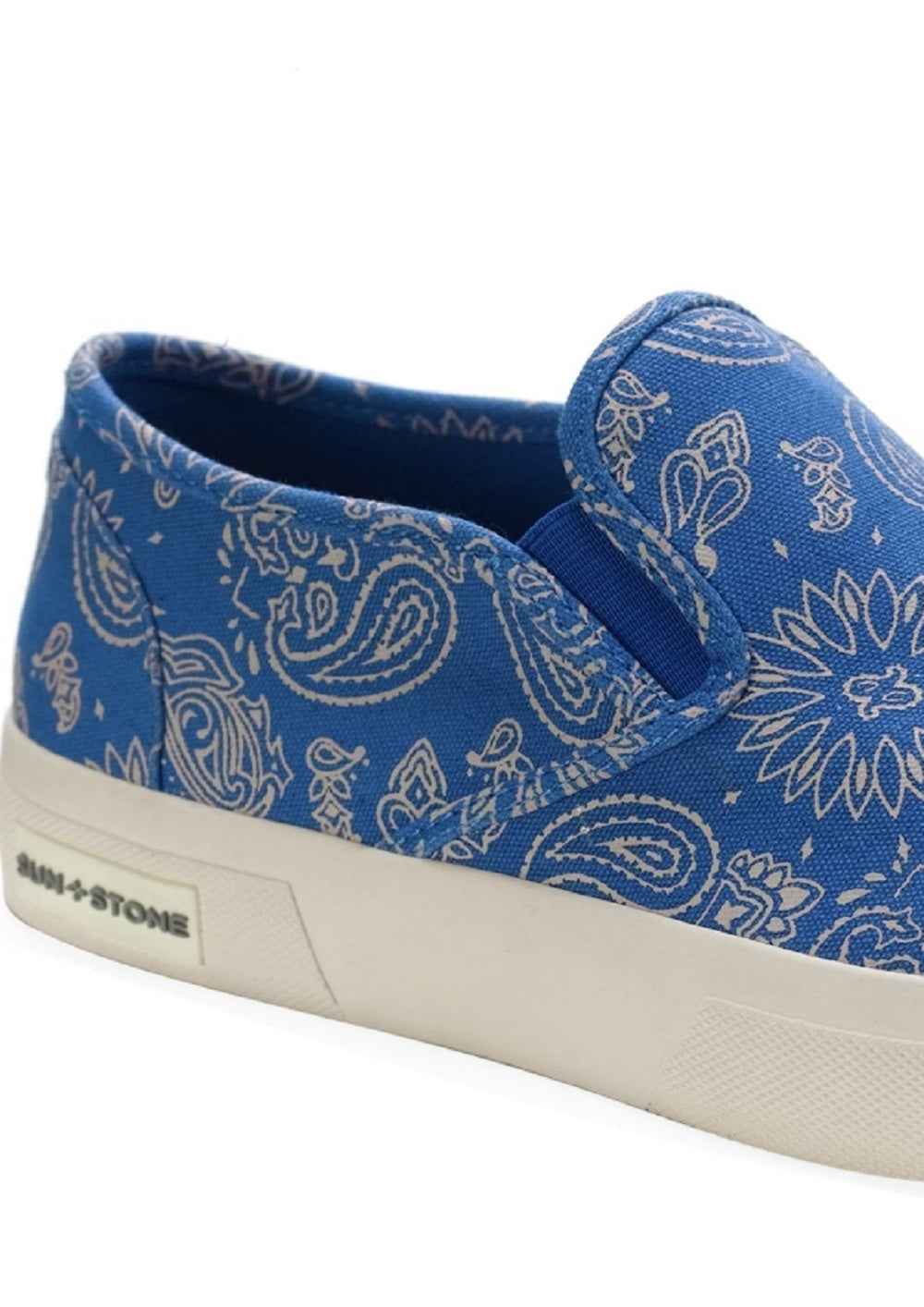 Tênis masculino Sun + Stone Reins Slip On Azul