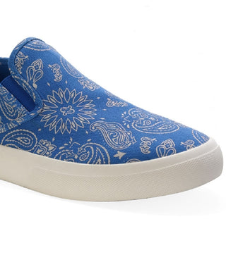 Tênis masculino Sun + Stone Reins Slip On Azul