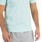 Camiseta de pijama masculina Club Room verde tamanho X-Large