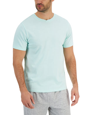 Camiseta de pijama masculina Club Room verde tamanho X-Large