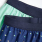 Club Room Masculino 2 unidades Boxer com Bandeira Náutica e Cor Sólida Azul Tamanho XX-G