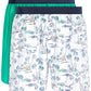 Club Room Masculino Pacote com 2 Boxers Tropicais e Sólidos Verdes