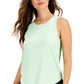 ID Ideology Regata feminina Birdseye Mesh Verde Tamanho X-G
