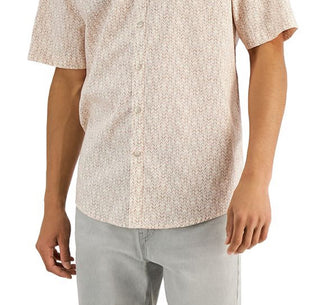 Alfani Men's Geometric PrinT-Shirt White Size Medium