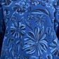 Blusa de lã Ojai Blooms Karen Scott feminina, roxa, tamanho médio