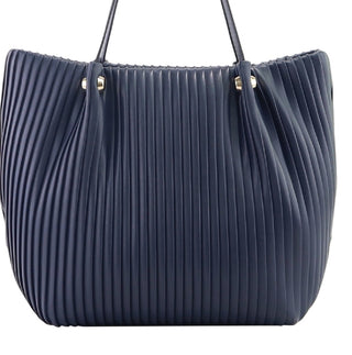 Alfani Bolsa Plissada Phoebe Feminina Azul Tamanho Regular