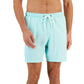 Calção de banho masculino Club Room Quick Dry Performance Solid 7, verde, tamanho XX-G