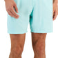 Calção de banho masculino Club Room Quick Dry Performance Solid 7, verde, tamanho XX-G