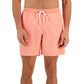 Calção de banho masculino Club Room Quick Dry Performance Solid 7 laranja tamanho pequeno