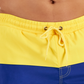 Calção de banho masculino Club Room Colorblocked 7 amarelo