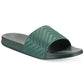 Sandálias masculinas INC International Concepts Xander Pool Slide, verde, tamanho 12 M
