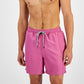 INC International Concepts Calção de banho masculino regular fit secagem rápida cor sólida 5 rosa