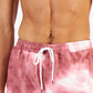 INC International Concepts Calção de banho masculino Andro Abstract 5 rosa tamanho pequeno