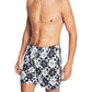 Inc International Concepts Blooms 5 Board Shorts Masculino Preto Tamanho P