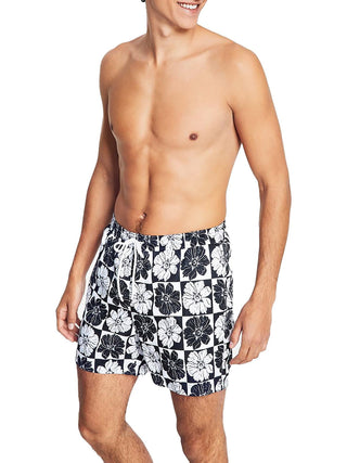 Inc International Concepts Blooms 5 Board Shorts Masculino Preto Tamanho P