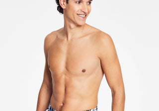 Inc International Concepts Blooms 5 Board Shorts Masculino Preto Tamanho GG