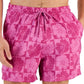 INC International Concepts Blooms 5 Board Shorts Masculino Rosa Tamanho Grande