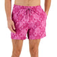 INC International Concepts Blooms 5 Board Shorts Masculino Rosa Tamanho XX-G