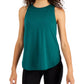 Conjunto de moletom feminino ID Ideology Essentials, regata verde, tamanho grande