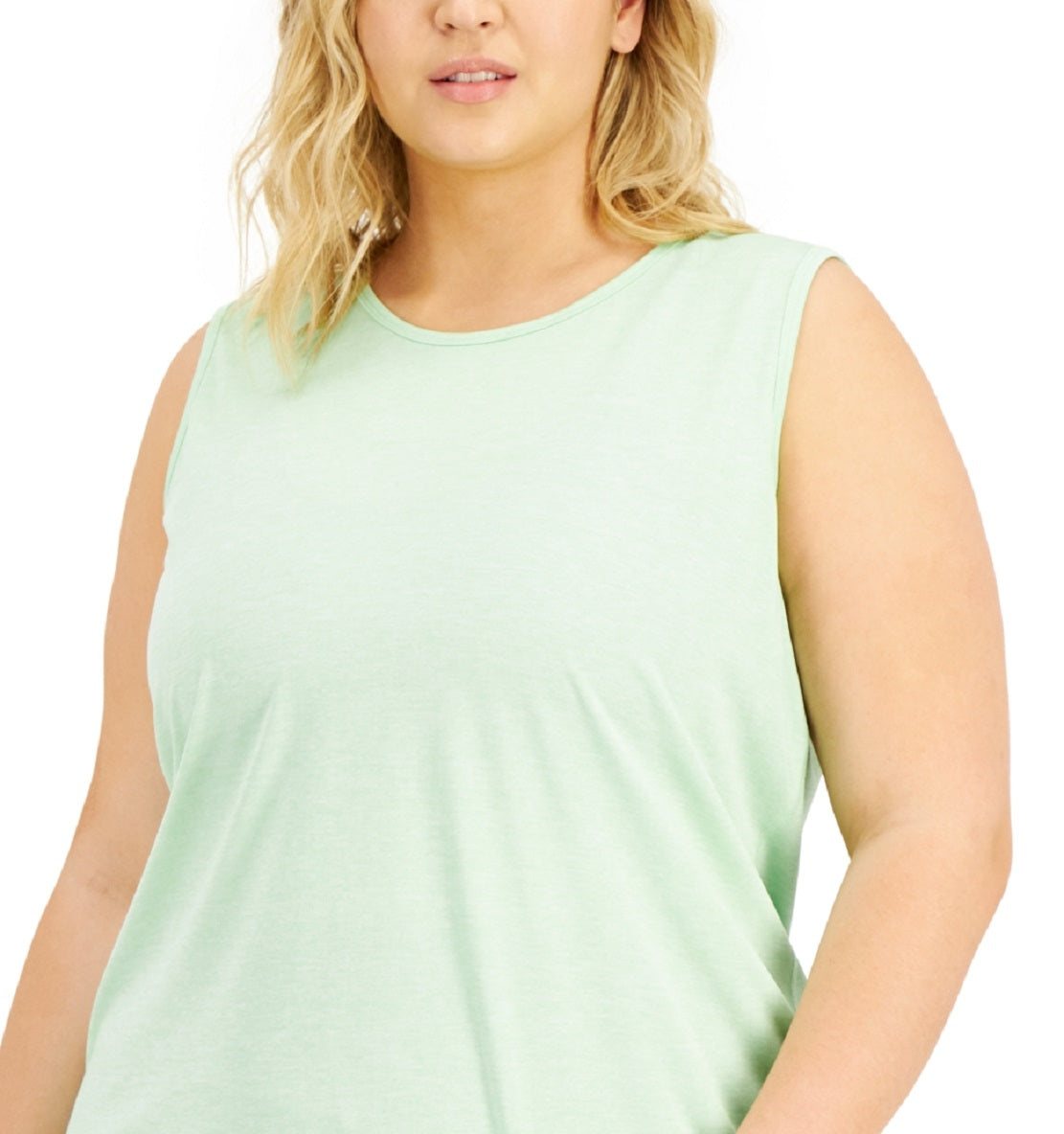 ID Ideology Regata feminina com decote em V e costas abertas, verde