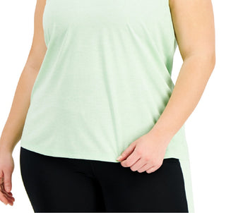 ID Ideology Women's Keyhole Back Tank Top Green