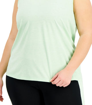 ID Ideology Women's Keyhole Back Tank Top Green