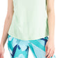 Camiseta ID Ideology Essentials Rapidry Heathered Feminina Verde Tamanho XX-G