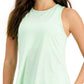 ID Ideology Regata Feminina Essentials Mesclada com Costas Abertas Verde Tamanho P