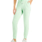 Calça jogger feminina de malha ID Ideology, verde, tamanho X-S
