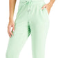 Calça jogger feminina de malha ID Ideology, verde