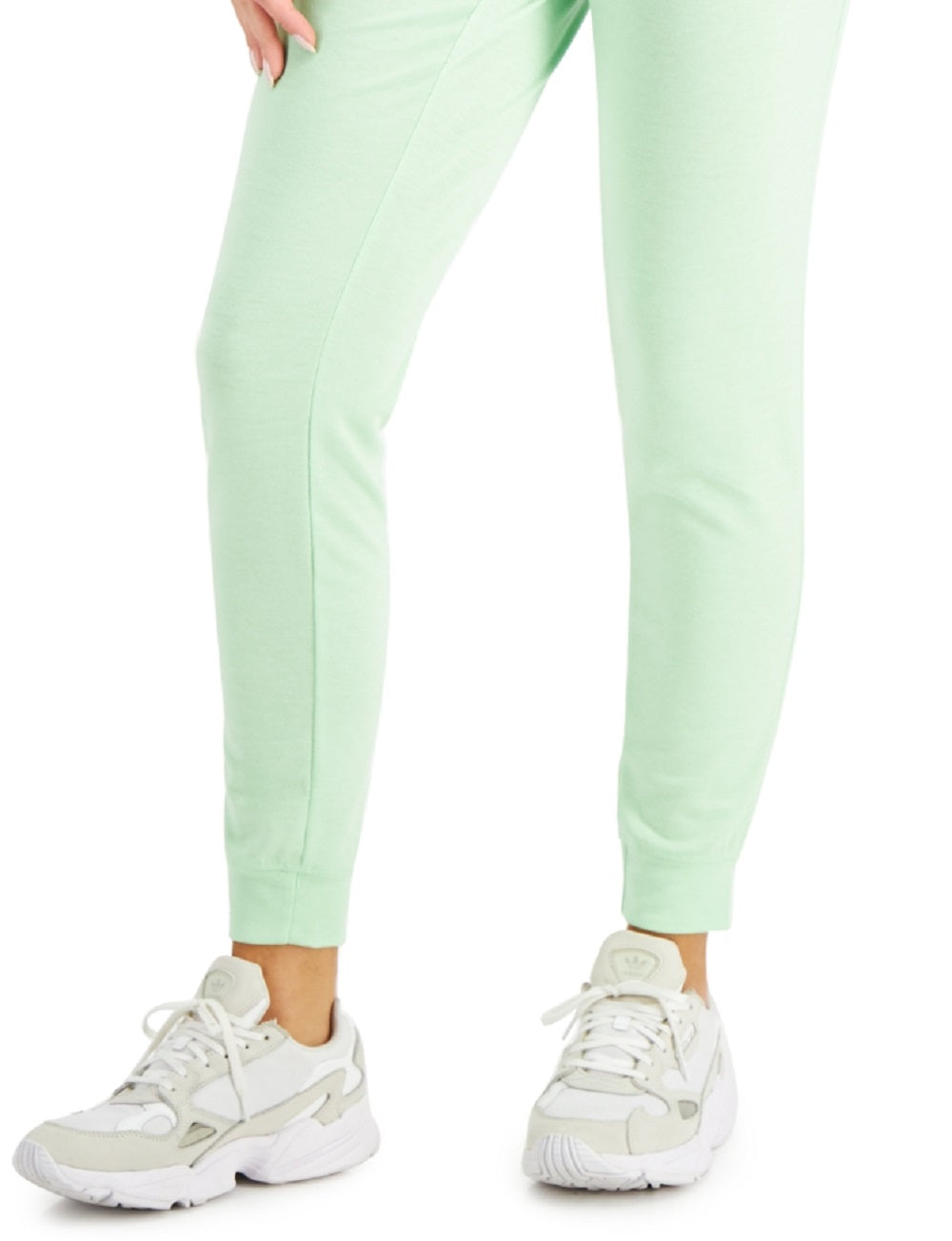 Calça jogger feminina de malha ID Ideology, verde