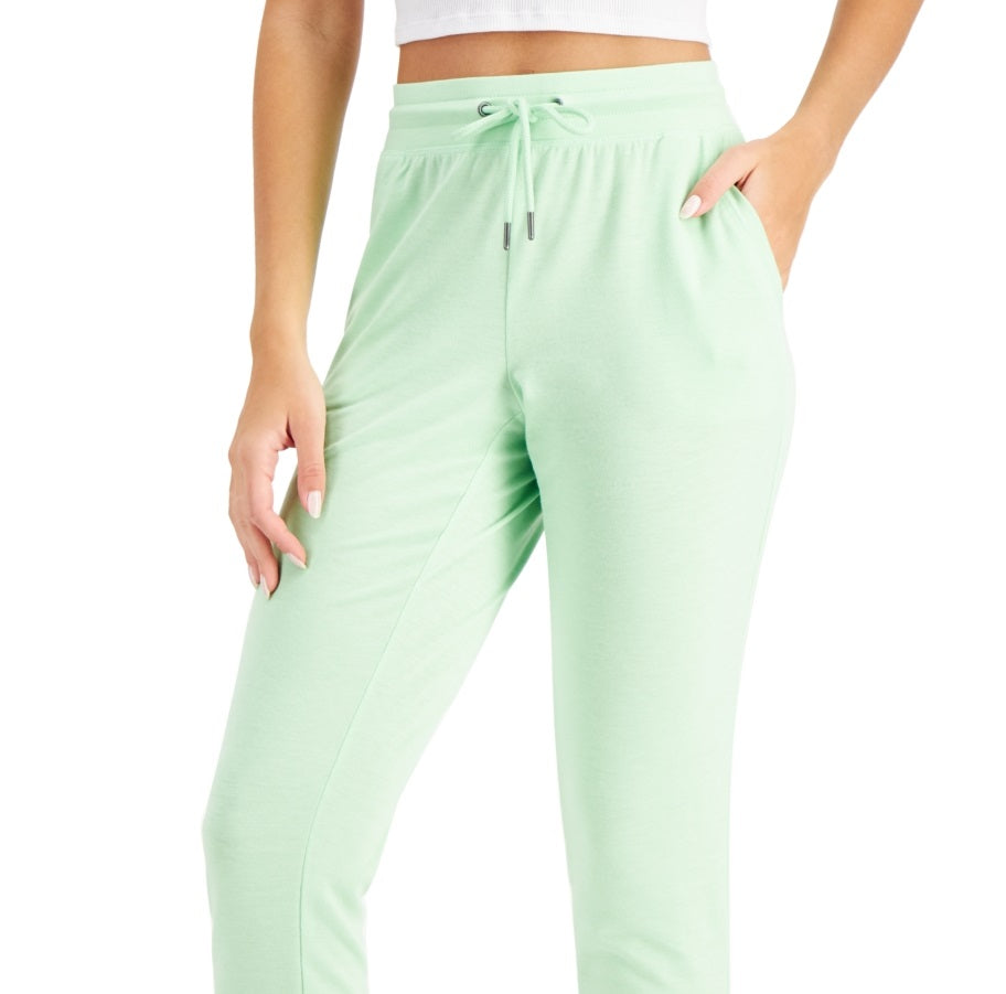 Calça jogger feminina de malha ID Ideology, verde, tamanho extragrande