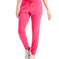 Calça jogger feminina ID Ideology em malha rosa tamanho pequeno