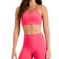Sutiã feminino ID Ideology Solid Low Impact Rosa Tamanho Grande