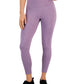 Conjunto de moletom feminino ID Ideology Essentials, comprimento 7/8, leggings, roxo, tamanho extragrande