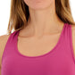 Sutiã esportivo feminino ID Ideology de impacto médio, roxo, tamanho X-S