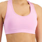 Sutiã esportivo feminino ID Ideology de impacto médio rosa tamanho X-G