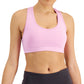 Sutiã esportivo feminino ID Ideology de impacto médio rosa tamanho X-G