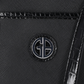 Bolsa transversal feminina Giani Bernini Saffiano North South, preta, tamanho regular