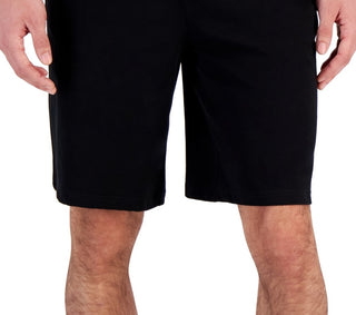 ID Ideology Shorts de malha masculino regular fit, preto, tamanho 3X