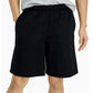 Id Ideology Shorts de malha masculina de ajuste regular, preto, tamanho XLT